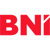 Logo do BNI, parceiro da BR Painel em ações empresariais em Itapetininga